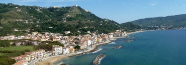 Veduta aerea di Santa Maria di Castellabate